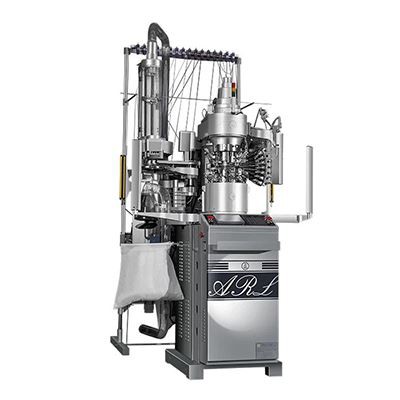 Helt datoriserad dubbelcylindrig automatisk tåstängande strumpor stickmaskin